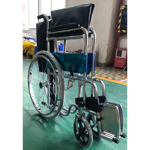 Offre Spéciale de fauteuil roulant manuel orthopédique médical réglable pliable en acier léger de haute qualité certifié CE charge 100kg - Product Image 3