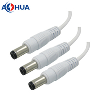 AOHUA 0,2 0,3 0, 5 1m Kabel 12V 24V LED-Streifen licht Stecker Buchse 2,1mm 2,5mm DC-Stecker