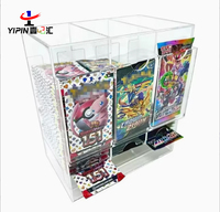 Distributeur de boosters à 6 emplacements pour cartes à collectionner, s'adapte facilement à toute boîte de boosters, optimisez votre soirée Magic Draft, en Perspex