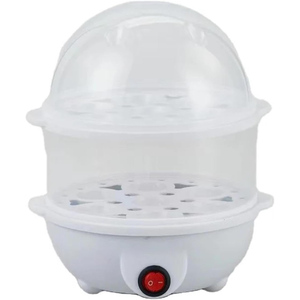 Cuiseur à œufs électrique automatique monocouche en plastique pour usage domestique - Product Image 1