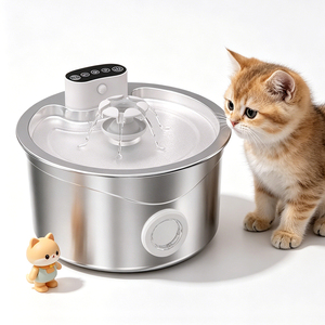Bebedero para Mascotas de Acero Inoxidable Ecológico, Bajo Consumo de Energía, Fuente de Agua Doméstica - Product Image 1