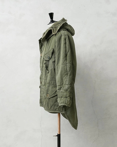 Parka militaire britannique personnalisée des années 1950 avec capuche amovible, pour temps froid, modè<span class=keywords><strong>le</strong></span> 3, style Euro queue de poisson, longueur mi-longue - Product Image 2