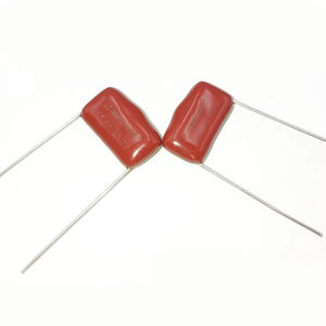 Condensador <span class=keywords><strong>de</strong></span> Película <span class=keywords><strong>de</strong></span> Polipropileno y Poliéster 474K 250V CL21 <span class=keywords><strong>de</strong></span> Uso General para Circuitos <span class=keywords><strong>de</strong></span> CA/CC, Tipo <span class=keywords><strong>de</strong></span> Cable Radial para Aire Acondicionado - Product Image 2