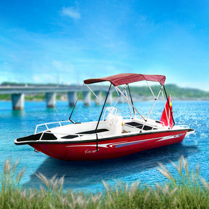 Aluminum 5 Persons Center Console Deep Fishing Boat Hot Selling <b>Entertainment</b> Boat - Product Image 3