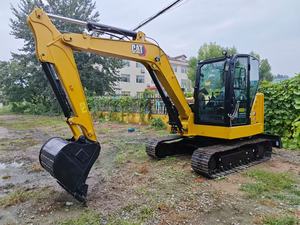 Excavadora compacta CAT306.5 con cabina cerrada para construcción agrícola y paisajismo - Product Image 2