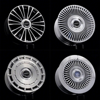 Jante de voiture en alliage d'aluminium forgée sur mesure 120 mm, état neuf, remplacement avec ajustement universel, garantie 5 ans, ET40/ET35
