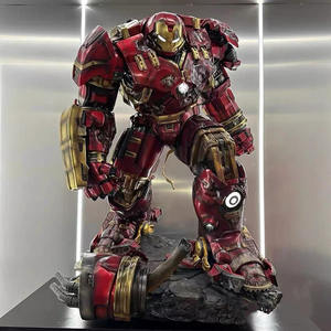 Figuras de Película de Avengers Hulkbuster de Fibra de Vidrio <span class=keywords><strong>1</strong></span>/4 a Precio de Fábrica, Estatua de Iron Man MK44, Decoraciones de Oficina, Artesanías de Resina - Product Image 2