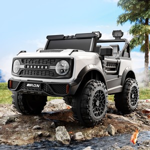 Nouvelle voiture télécommandée 4x4 en plastique ABS, batterie 12V 7Ah, voiture pour enfants, 4 moteurs, siège en cuir, modèle M2 - Product Image 6