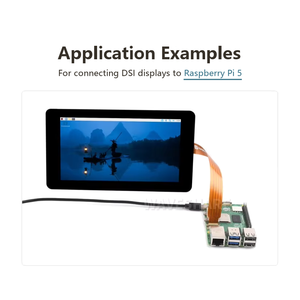 สายเคเบิล Raspberry Pi 5 DSI FFC แบบ 22 พิน ต่อ 15 พิน สายแพรแสดงผล ความยาว 200 มม. 300 มม. 500 มม. สำหรับเชื่อมต่อจอแสดงผล DSI - Product Image 5