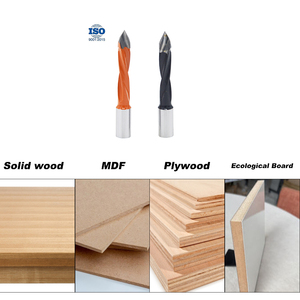 Woodworking Tools Straight Shank Carpenter Taper Carbide Tap <b>Drill</b> <b>Bits</b> Good Chip Removal Clean Exist Holes <b>Drill</b> <b>Bits</b> - Product Image 3