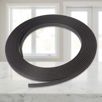 Junta Magnética Flexible, Tira Magnética de Goma Multipolar con Autoadhesivo para Puerta de Ducha