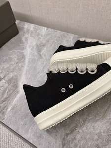 Chaussures décontractées en cuir véritable de haute qualité pour hommes, avec lacets et design antidérapant, chaussures de skate élégantes pour femmes - Product Image 4