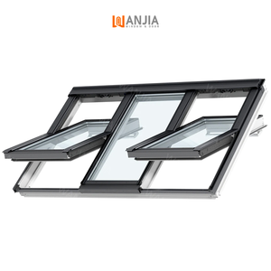 Dernière conception personnalisée fenêtre de toit électrique extérieure <span class=keywords><strong>en</strong></span> <span class=keywords><strong>aluminium</strong></span> fenêtre suspendue <span class=keywords><strong>en</strong></span> verre puits de lumière - Product Image 6