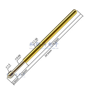 Sonde P160 T2, diamètre 1.36mm, longueur 24.5mm, pointe triangulaire pour pièces d'instruments - Product Image 1
