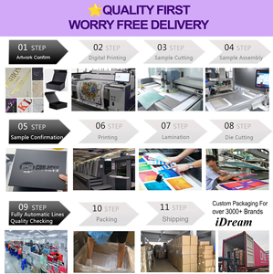 Boîtes d'emballage de bijoux carrées de luxe écologiques faites à la main avec logo personnalisé <span class=keywords><strong>IDream</strong></span> IDreampack, taille personnalisée, petite boîte en papier pour bijoux - Product Image 6