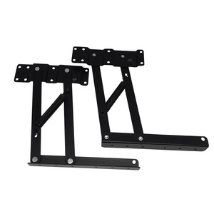 Mecanismo de elevación para mesa de centro Luye Hardware, resorte de gas, soporte plegable de hierro negro, herrajes para muebles - Product Image 4
