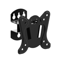 Support mural inclinable et pivotant universel MASTER pour téléviseurs de 10 à 32 pouces, design détachable, VESA 100x100mm