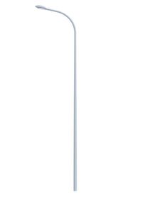 Lampe <span class=keywords><strong>de</strong></span> jardin extérieure galvanisée à chaud personnalisée éclairage LED <span class=keywords><strong>de</strong></span> <span class=keywords><strong>rue</strong></span> carré lampe en métal à double <span class=keywords><strong>bras</strong></span> unique et poteau d'éclairage pliant - Product Image 6