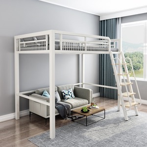 Metall-Etagenbett mit Robustem Eisenrahmen in Queen- und King-Size, Nordischer Moderner Stil für Hotel, Schule und Wohnheim - Product Image 6