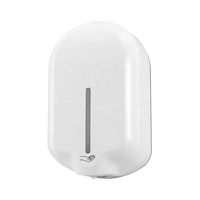 Distributeur automatique de savon liquide en mousse à capteur électrique, mural, en plastique ABS SUS 304, 1200 ml, écologique, blanc et noir, pour hôtel