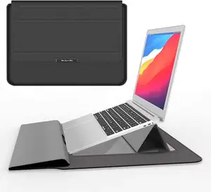 מכירה לוהטת 14 אינץ מחשב נייד מקרה שרוול תיק עבור macbook M1 פרו אוויר 13 אינץ עור מקרה מחברת 15 אינץ מחשב נייד שרוול Stand תיק