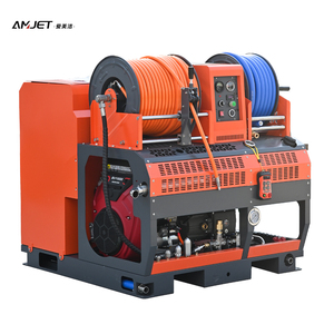Idropulitrice Amjet 4350psi 40 Litri al Minuto per <span class=keywords><strong>Pulizia</strong></span> di Tubi da 50 mm a 300 mm, Adatta per Impianti Idraulici Commerciali - Product Image 4