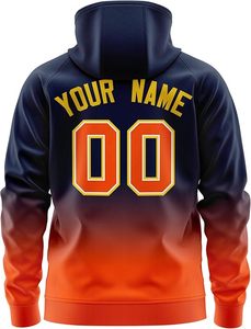 Custom Sublimation Gradient <b>Zip</b> up Hoodie Men Streetwear Team Name Number Printed Corduroy Regular Fit Autumn Acid Wash Hoodies - Product Image 2
