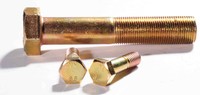Boulon hexagonal et écrou en acier inoxydable noir Din933 931 attaches M12 M13 Agon S 8.8 prix de la vis