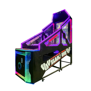 Máquina de Juego Arcade de Baloncesto <span class=keywords><strong>NBA</strong></span>, Operada con Monedas, Metálica, para Adultos, Adolescentes y Jóvenes, 1 Jugador, en Inglés, para Parques de Diversiones - Product Image 1