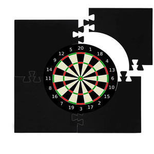 PU Logo personnalisé jeu de fléchettes Surround Wall Protector avec cinq sections durable écologique jeu de sports de plein air - Product Image 4