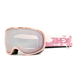 2024 Nieuwe Producten Tpu Frame Pc Lens Skibril Sneeuw Wintersport Volwassenen Snowboardbril Uv Protect Ski Goggle