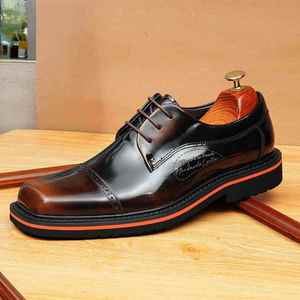 Zapatos Casuales de Hombre de Cuero de Alta Calidad, Ligeros, Lujosos, Transpirables y de Alta Gama - Product Image 5
