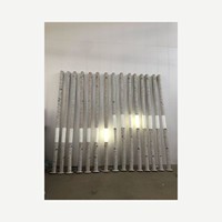 Accessoires d'arbre en fibre de verre illuminés sur mesure, style bouleau, pour présentoirs de vente au détail