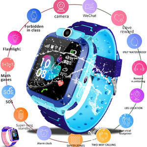 Reloj Telefónico Q12 para Niños, Reloj Inteligente con GPS 2G, SOS, Rastreador de Seguridad, Pantalla Táctil a Color, Resistente al Agua IP67 - Product Image 4