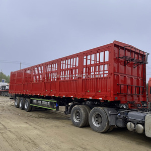 <span class=keywords><strong>Nouvelle</strong></span> semi-remorque à ridelles Hstar 3 ou 4 essieux, 30, 50 ou 60 tonnes, pour transport de marchandises et de bétail - Product Image 6