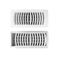 Lakeso Chine Vente en gros Ventilation Persienne ABS Air Vent Ceiling Wall Air Vent Outlet pour système HVAC