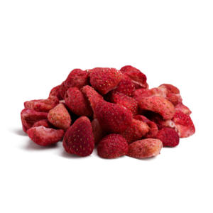 Ranova Dried Strawberry Gefrier getrocknete Früchte Erdbeer katze behandeln Hundefutter 100% natürlich ohne Zusatzstoffe - Product Image 1