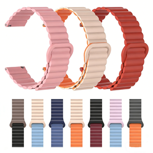 Cinturini Magnetici in Silicone 16mm 18mm 20mm 22mm per <span class=keywords><strong>Samsung</strong></span> <span class=keywords><strong>S3</strong></span>/Active2 per Garmin Forerunner 645/245 Cinturino per Orologio Sportivo - Product Image 3