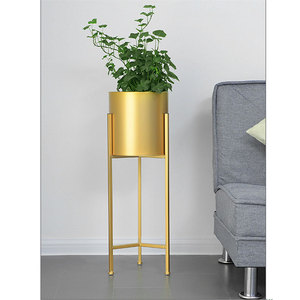 Prezzo di fabbrica supporto per piante in metallo supporto per vasi da fiori Color <span class=keywords><strong>oro</strong></span> rivestito in potenza supporto per piante in <span class=keywords><strong>oro</strong></span> per interni in metallo per esterni - Product Image 2