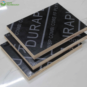 Coffrage de construction moderne en peuplier E1 mélaminé, écologique, imperméable, noir, 8-20 mm, pour la construction résidentielle et l'ingénierie des ponts - Product Image 4