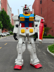 Disfraz de Mascota Animal LED Blanco de <span class=keywords><strong>Gundam</strong></span>, <span class=keywords><strong>el</strong></span> Más Vendido, para Halloween, Actuaciones, Andarines sobre Zancos, Realista, Unisex, Talla XL para Adultos - Product Image 2