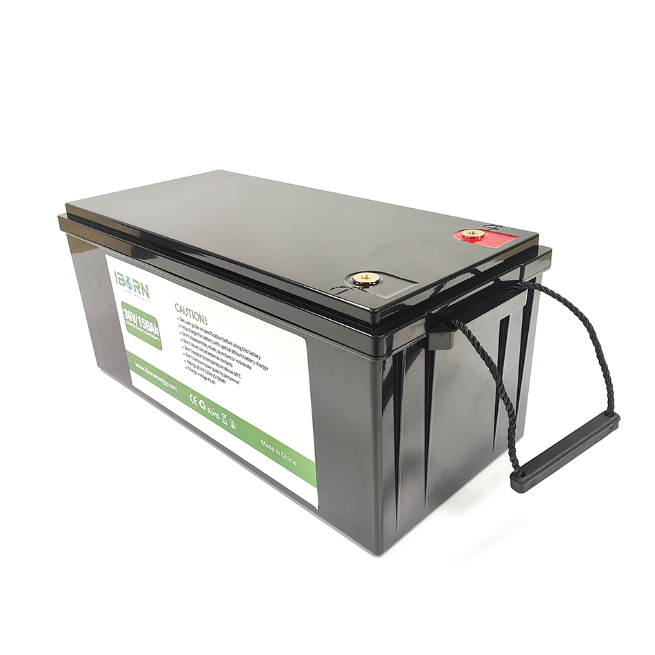 transparent lithium 30 ah battery box