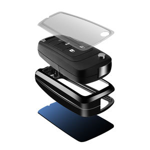 <span class=keywords><strong>Funda</strong></span> de Lujo para Llaves con Degradado Ombre para Chevrolet Cruze, Malibu XL, Trax, Blazer - Carcasa Protectora Completa Premium para Control Remoto de Automóvil - Product Image 4