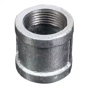 Factory wholesale 50mm pipe fittings anti-loose gi malleable cast iron nut with thread