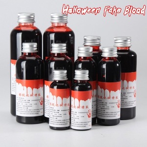 Accessoires de sang pour Halloween, faux sang, sachets de sang, pommade sanguine, sang artificiel, maquillage de farce de vampire, sachets de sang - Product Image 5