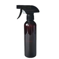 Flacon pulvérisateur vide en PET noir avec gâchette, 100ml, 150ml, 250ml, 300ml, 500ml, 8oz, pour sérigraphie, lotion, shampoing, parfum