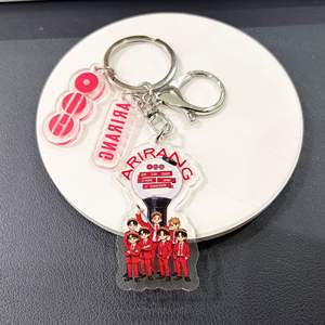 Llaveros de acrílico personalizados con micrófono, luz, colgante para bolso, accesorios de <span class=keywords><strong>merchandising</strong></span> Kpop para celebridades - Product Image 5