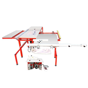 Scie horizontale pliable portable de haute qualité avec moteur 220V pour scie multifonctionnelle de découpe et de fraisage - Product Image 4