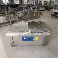 Machine de mise sous vide industrielle à double chambre, machine de mise sous vide commerciale pour aliments et viandes