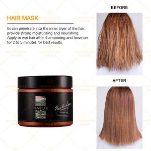 Shampooing et revitalisant capillaires hydratants en profondeur, anti-frisottis et anti-chute, masque capillaire à base de collagène biologique personnalisé en usine pour usage domestique - Product Image 5